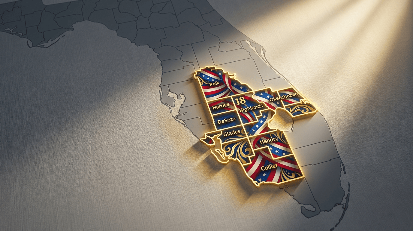 Florida's 18th Congressional District Map